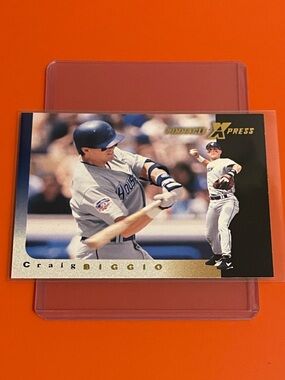 Craig Biggio #64 1997 Pinnacle X Press Baseball Trading Card